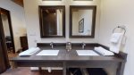 Beautiful double vanity bathroom